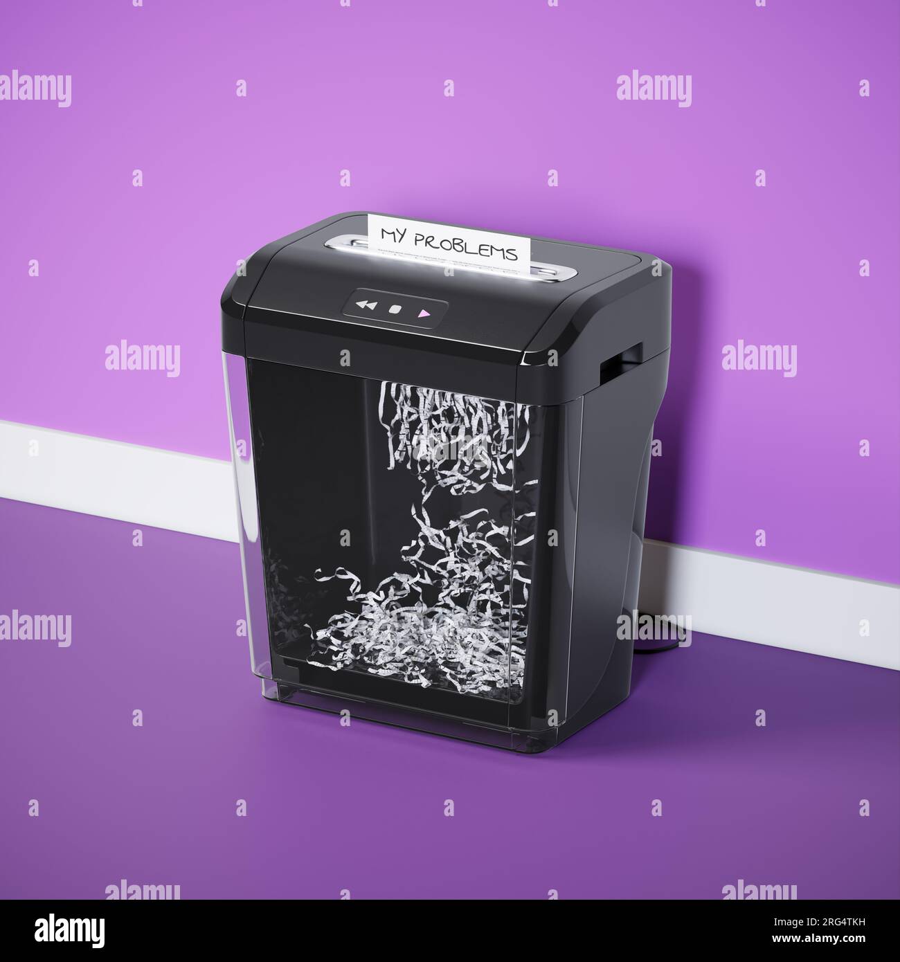 Paper shredder employee hi-res stock photography and images - Alamy