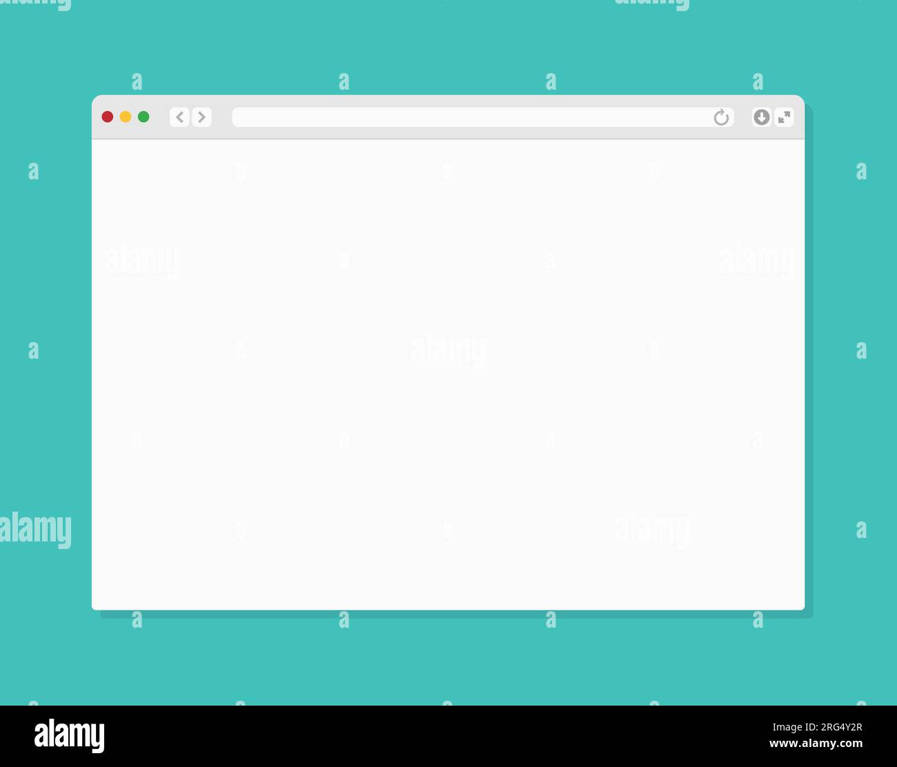 Web Browser Window Computer Or Internet Frame Template Design Of Flat Web Browser Window Computer Or Internet Frame Template Design Of Flat