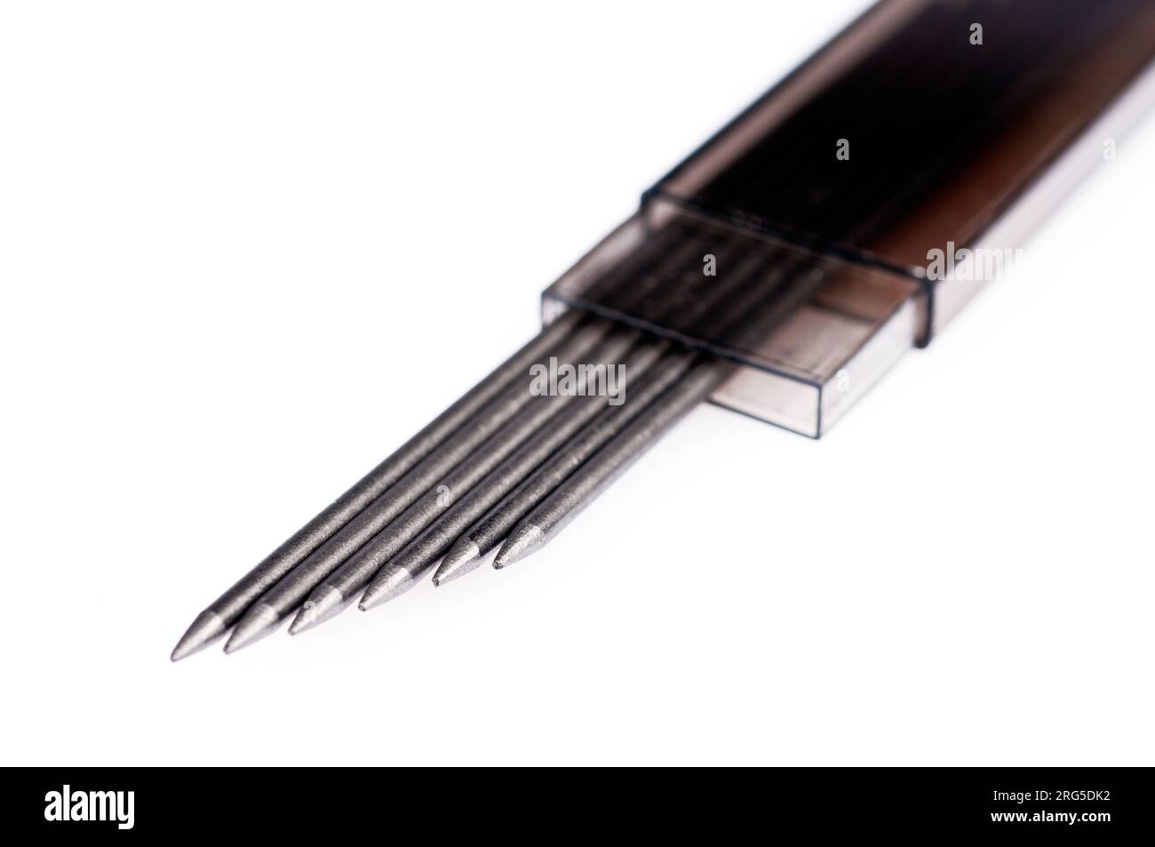 Automatic pencil nib isolated on a white background Stock Photo Alamy