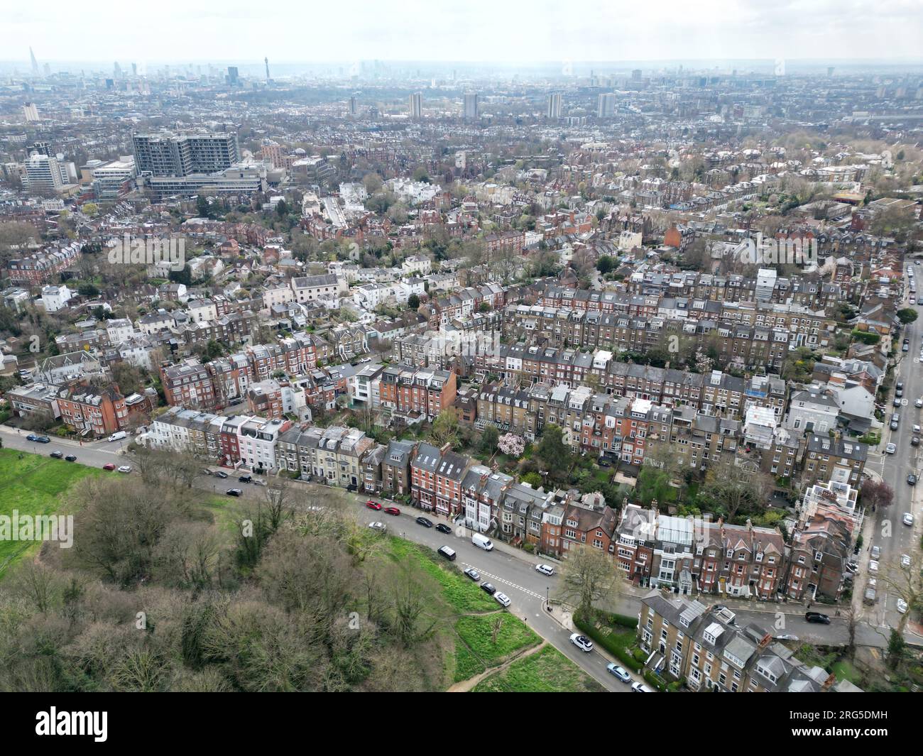 Aerial view highgate london hires stock photography and images Alamy