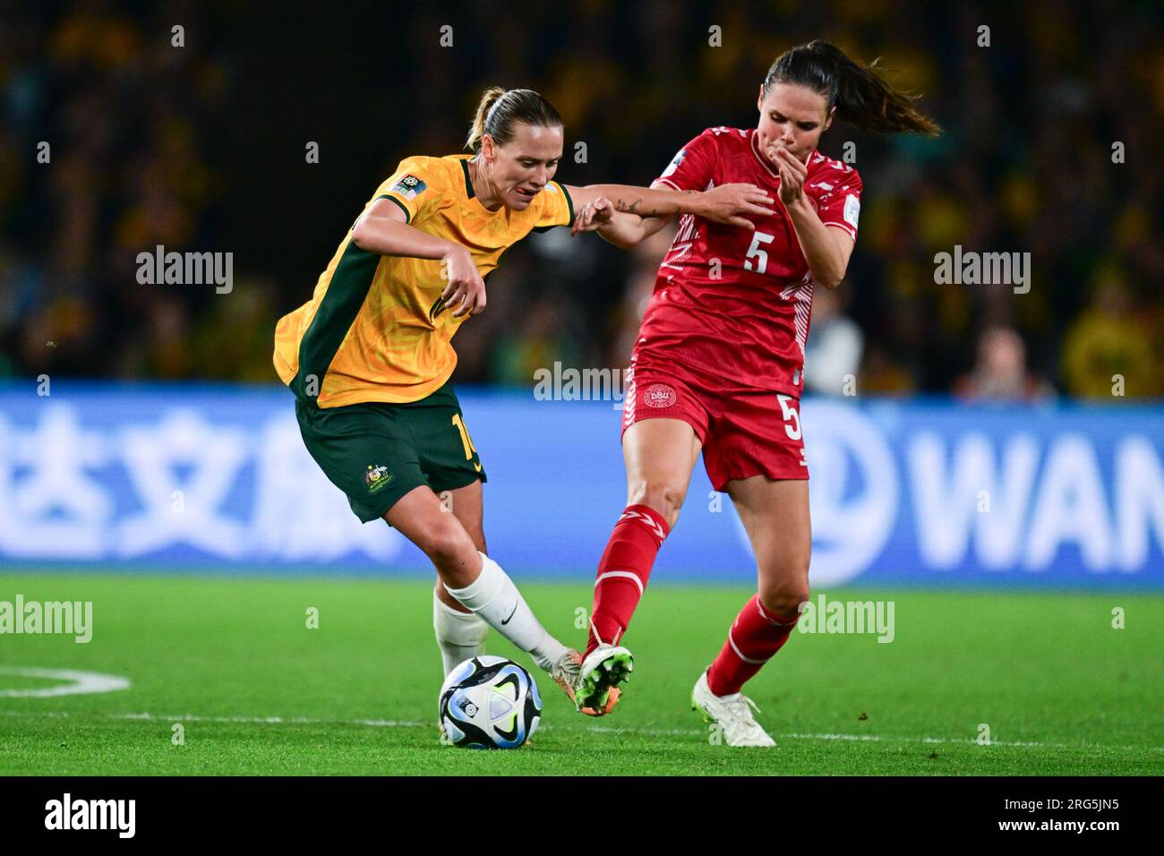 Sydney, Australia. 07th Aug, 2023. Emily Louise Van-Egmond (L) of the ...