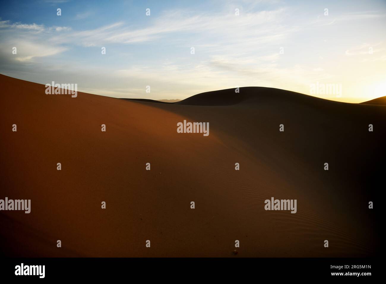 With more than nine million square kilometers, the Sahara is the