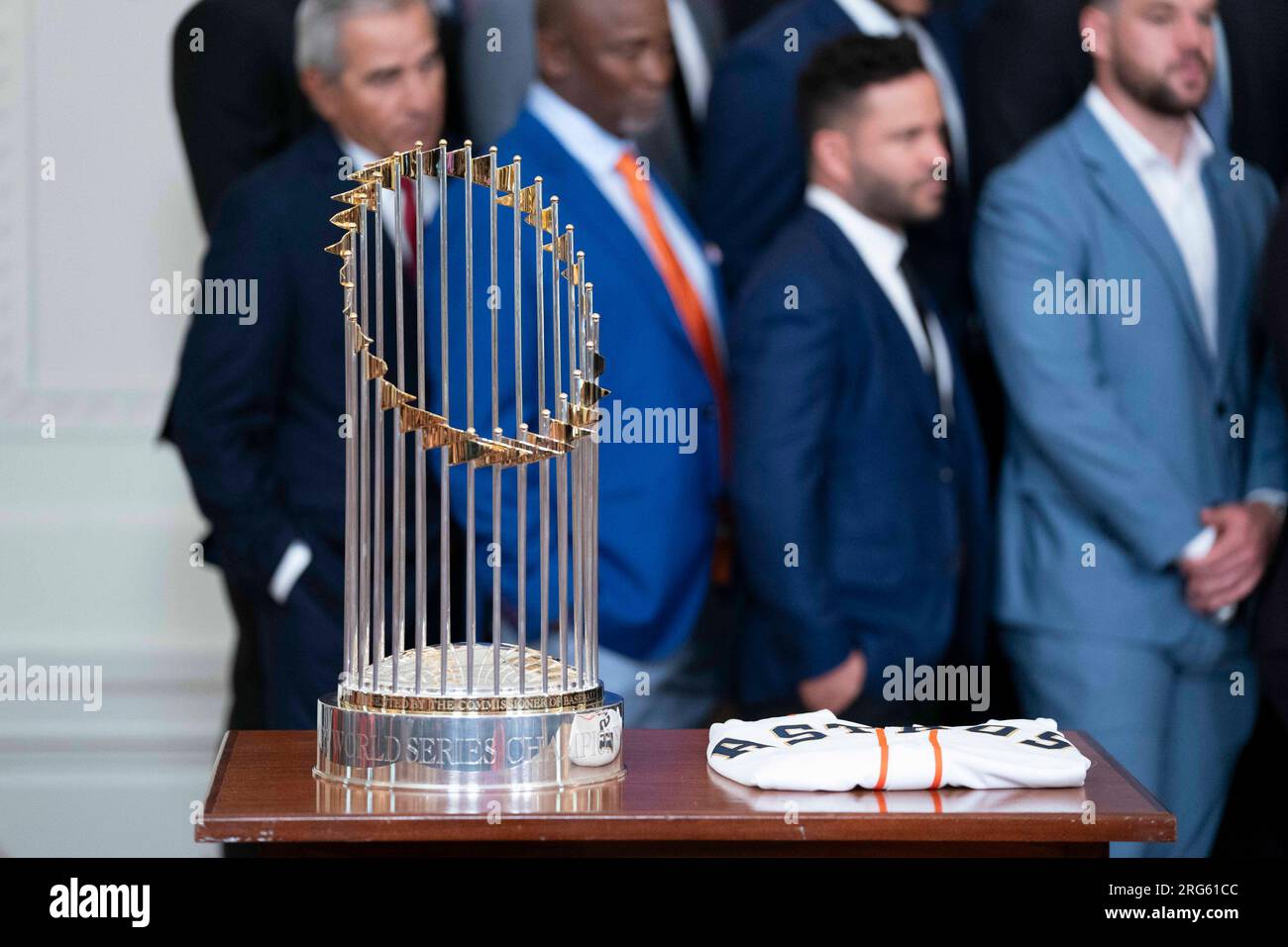 Houston Astros' 2017 World Series Trophy On Tour, Beginning At State  Capitol