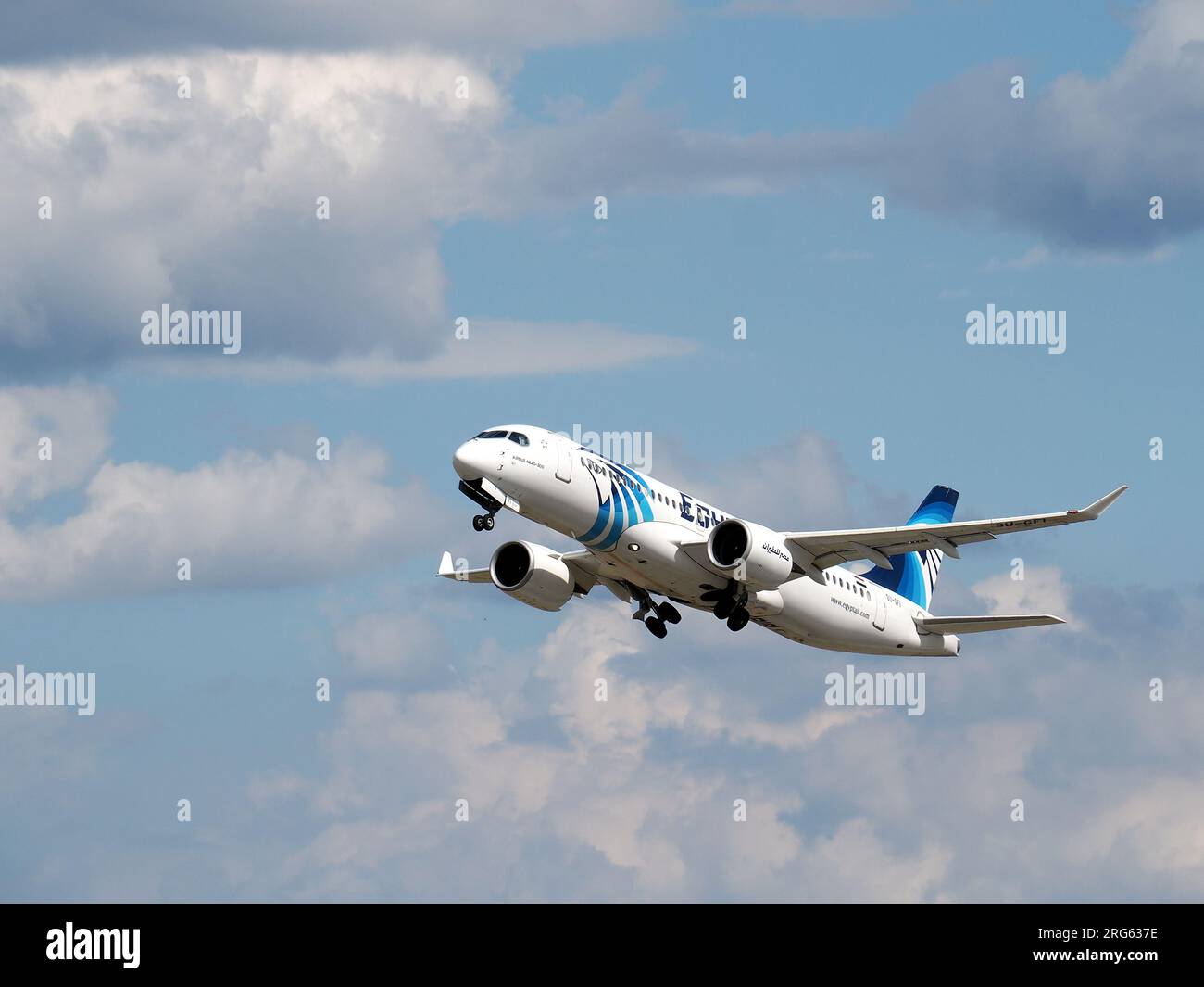 EgyptAir (is the stateowned flag carrier of Egypt), Airbus A220300