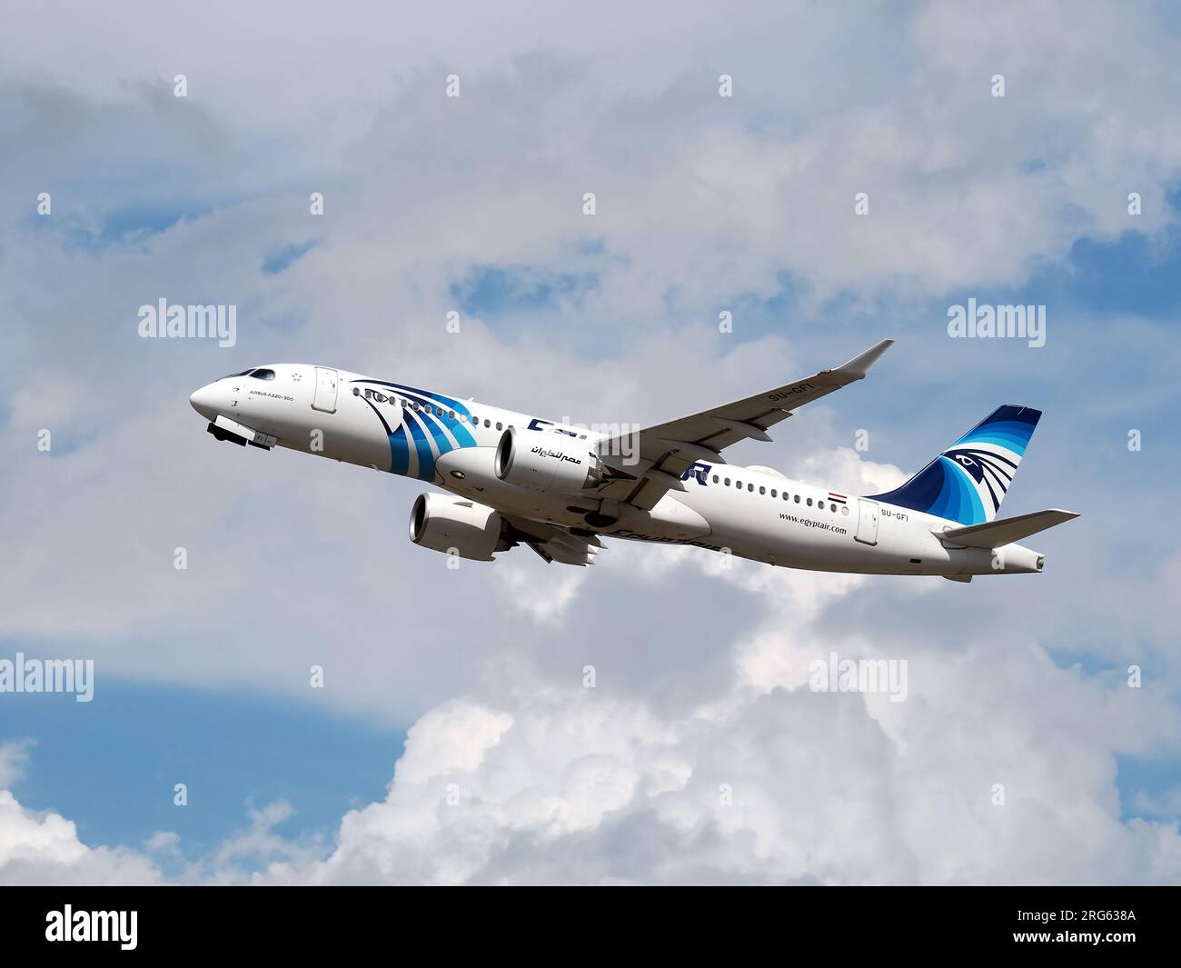 EgyptAir (is the stateowned flag carrier of Egypt), Airbus A220300