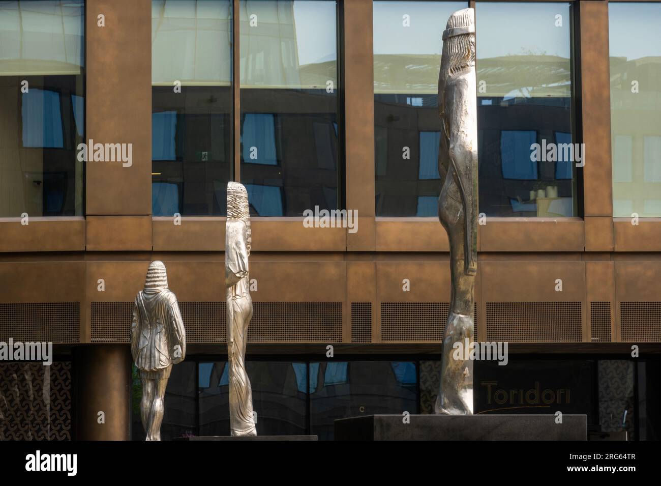 the Sirens' calling sculptures in Halifax Nova Scotia Stock Photo Alamy