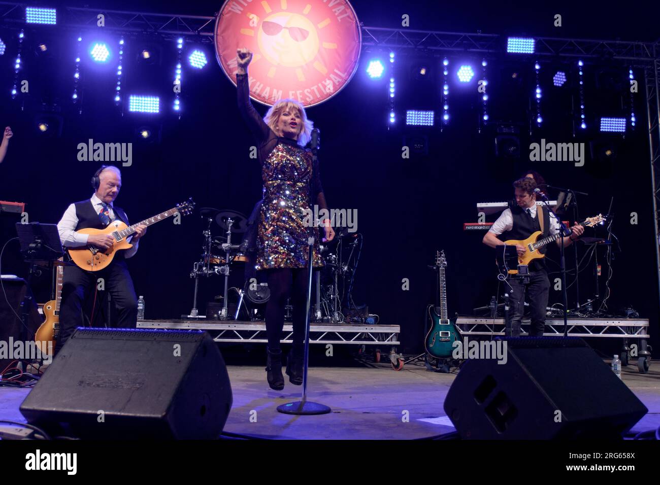 Toyah & Robert Fripp, Wickham Festival 2023 Stock Photo