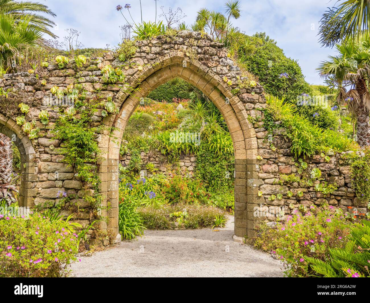 The Priory of St Nicholas, Tresco Priory, Ruins of Abbey, Tresco Abbey