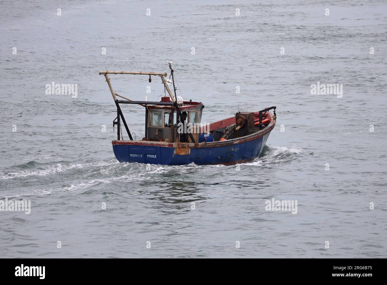 Old Small Fishing Vessels Harbour Stock Photo 198712121