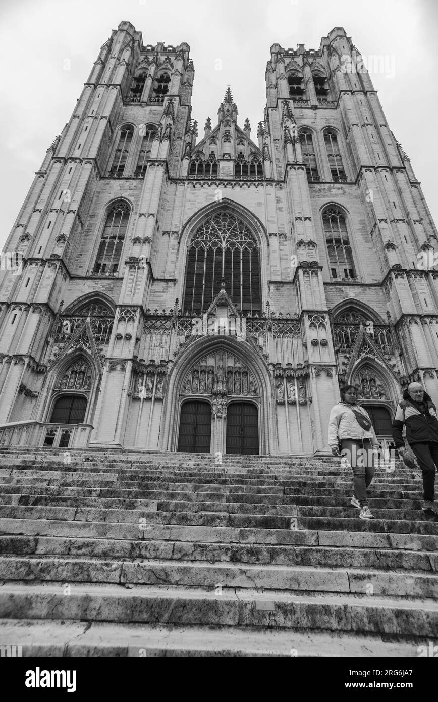 Cathedral of Saint Michael and Saint Gudula, is one of the most