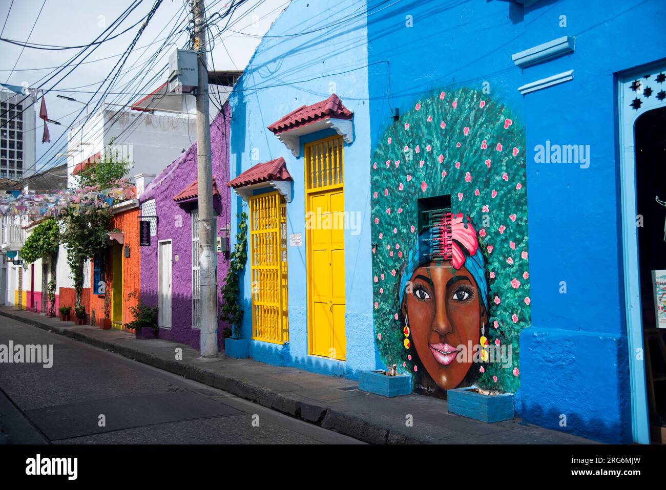 COLOMBIA Cartagena de Indias, 07-08-2023 una ciudad para sumergirse en el real Stock Photo