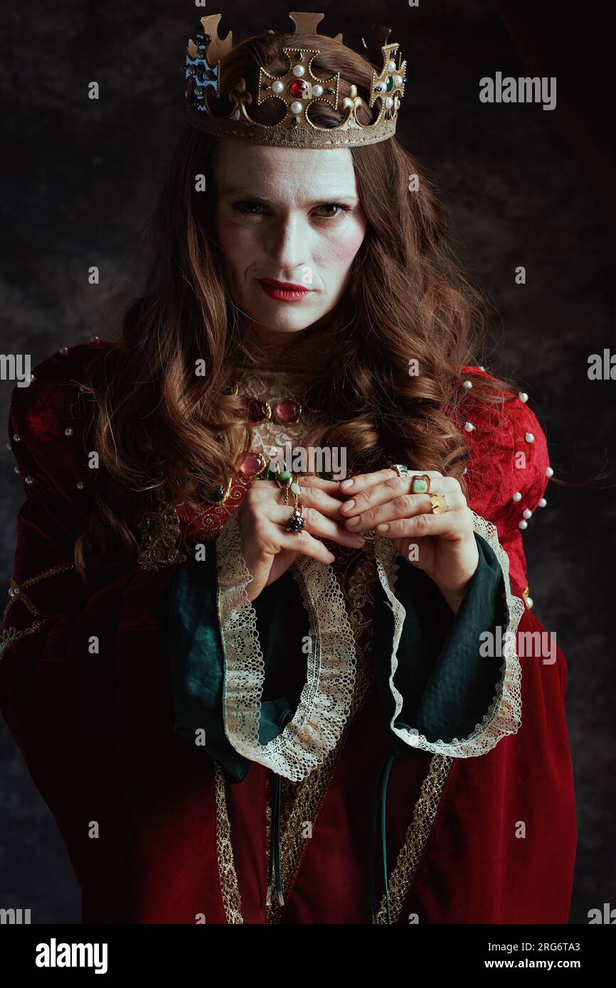 Morgana Merlin Red Dress