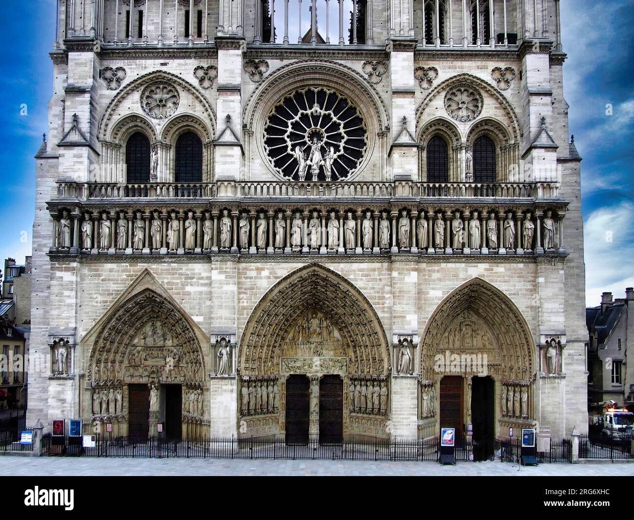 NotreDame cathedral one of the most famous buildings in the world, one