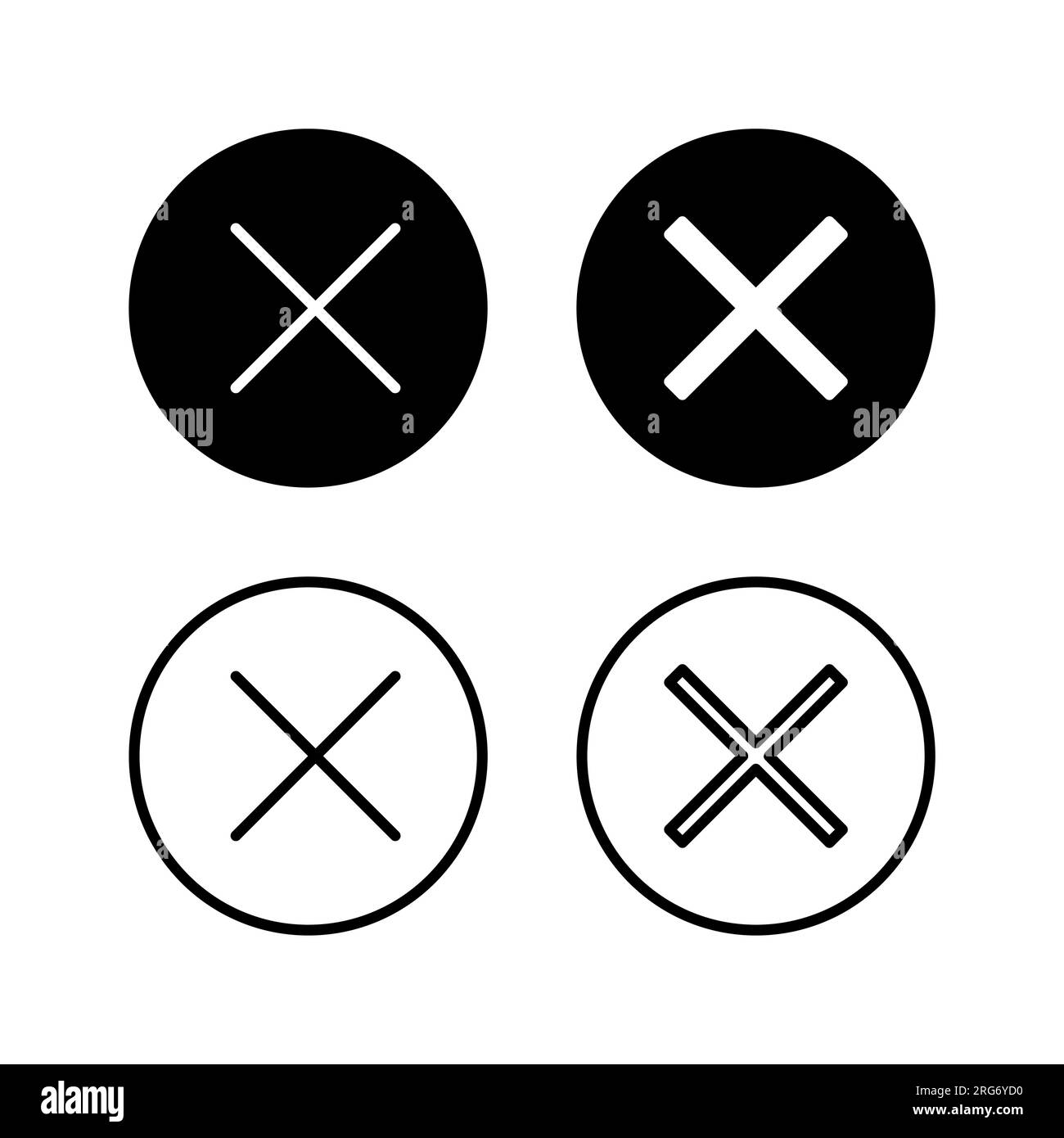 Clear rejection Stock Vector Images - Alamy