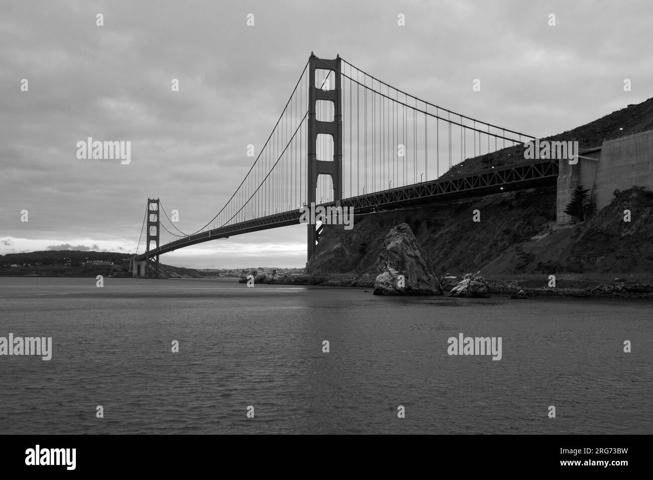 Golden Gate Bridge view from Sausalito, California Stock Photo Alamy