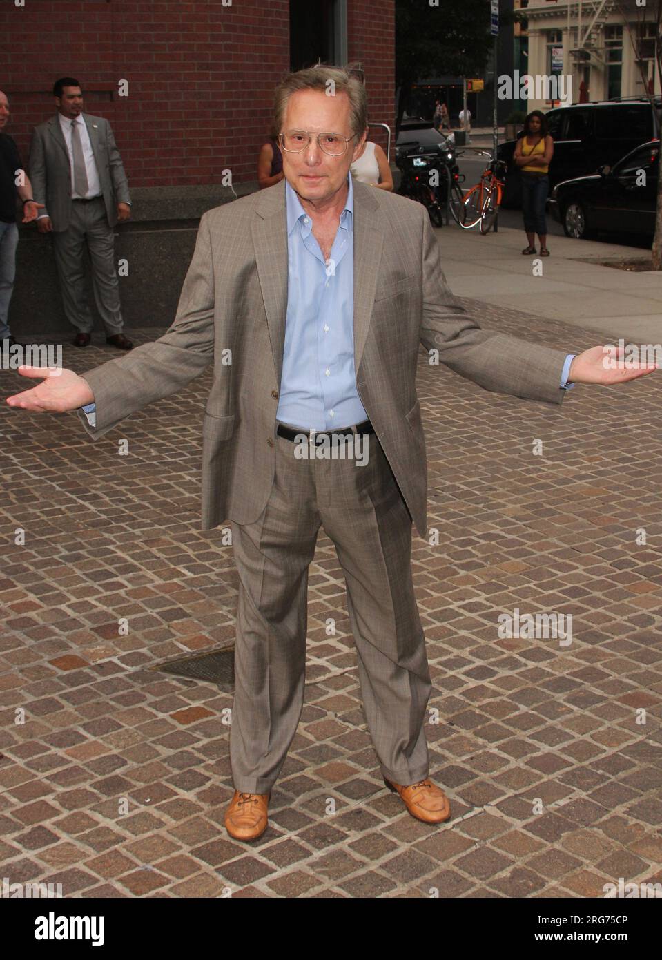 Director William Friedkin arriving at a screening of LD Entertainment's 'Killer Joe' at the Tribeca Grand Hotel in New York City on July 23, 2012. Photo Credit: Henry McGee/MediaPunch Stock Photo
