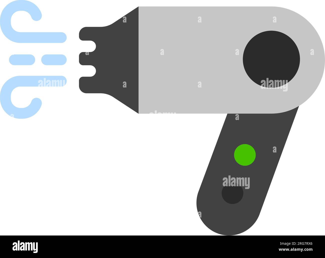 Hairdryer isolated Stock Vector Images - Alamy