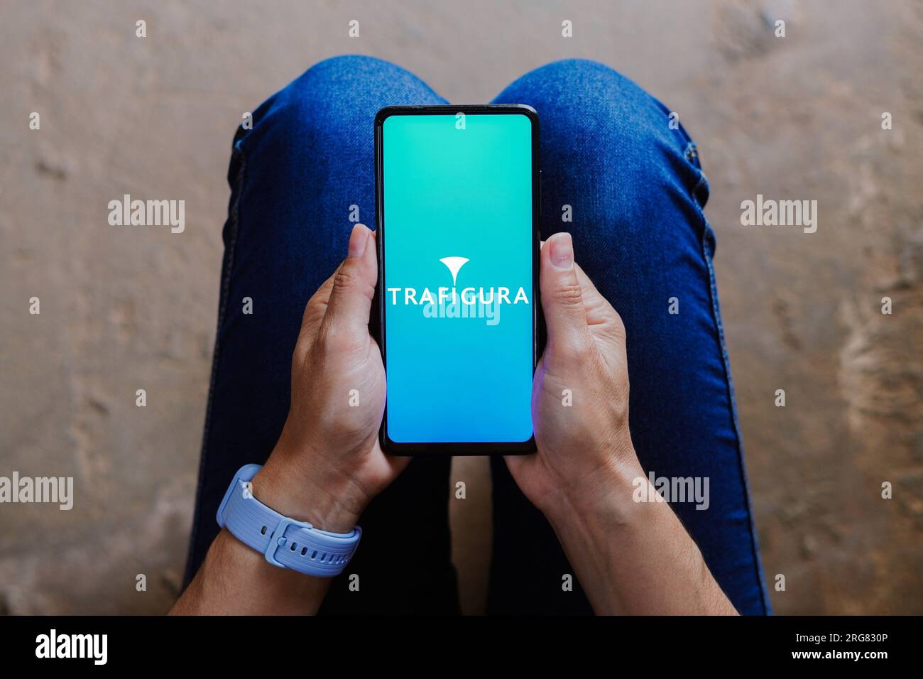 Brazil. 07th Aug, 2023. In this photo illustration, the Trafigura logo seen displayed on a smartphone. Credit: SOPA Images Limited/Alamy Live News Stock Photo