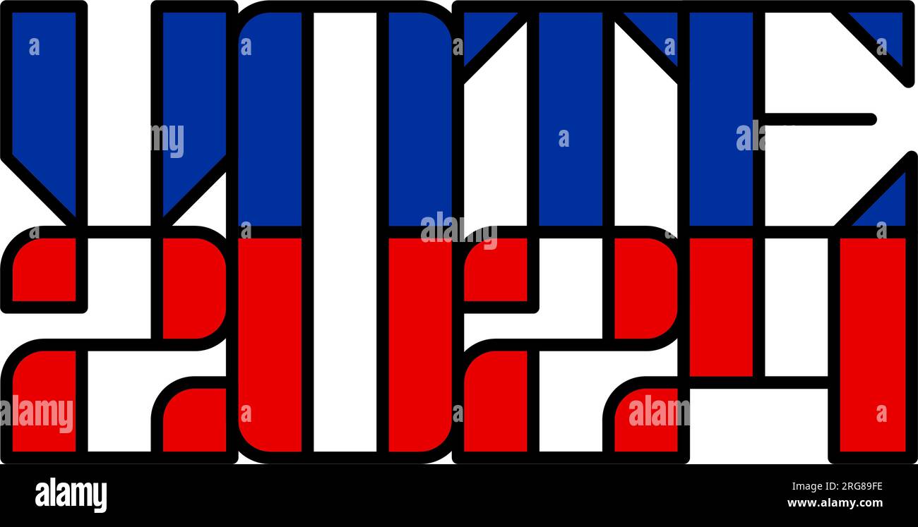 Presidential 2024 election year. USA Election banner inviting to vote