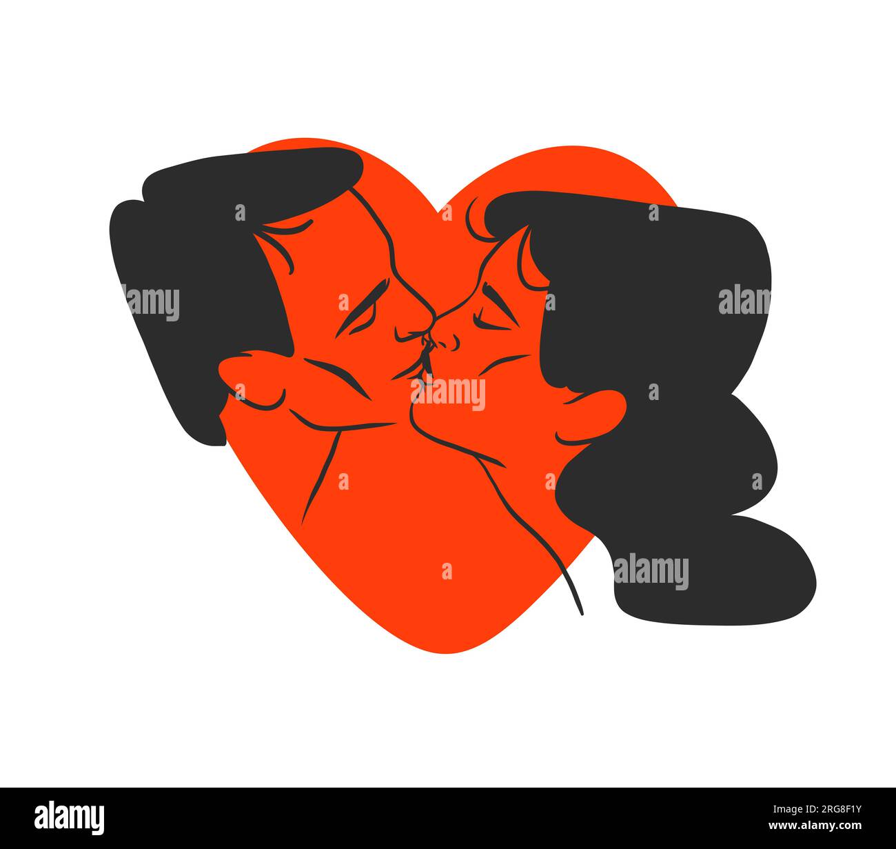 Hand drawn vector abstract graphic illustration Valentines day cards Hand drawn vector abstract graphic illustration Valentines day cards