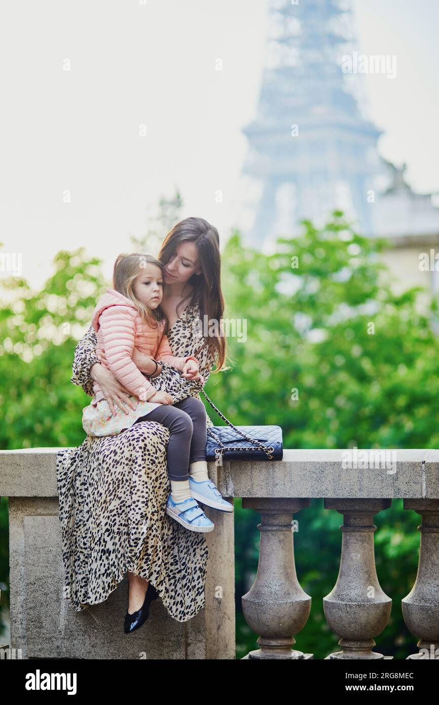 happy-family-of-two-enjoying-their-trip-to-paris-france-mother-and