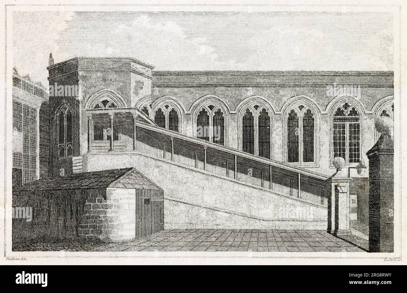 Exterior of Crosby Hall, Stock Photo Alamy