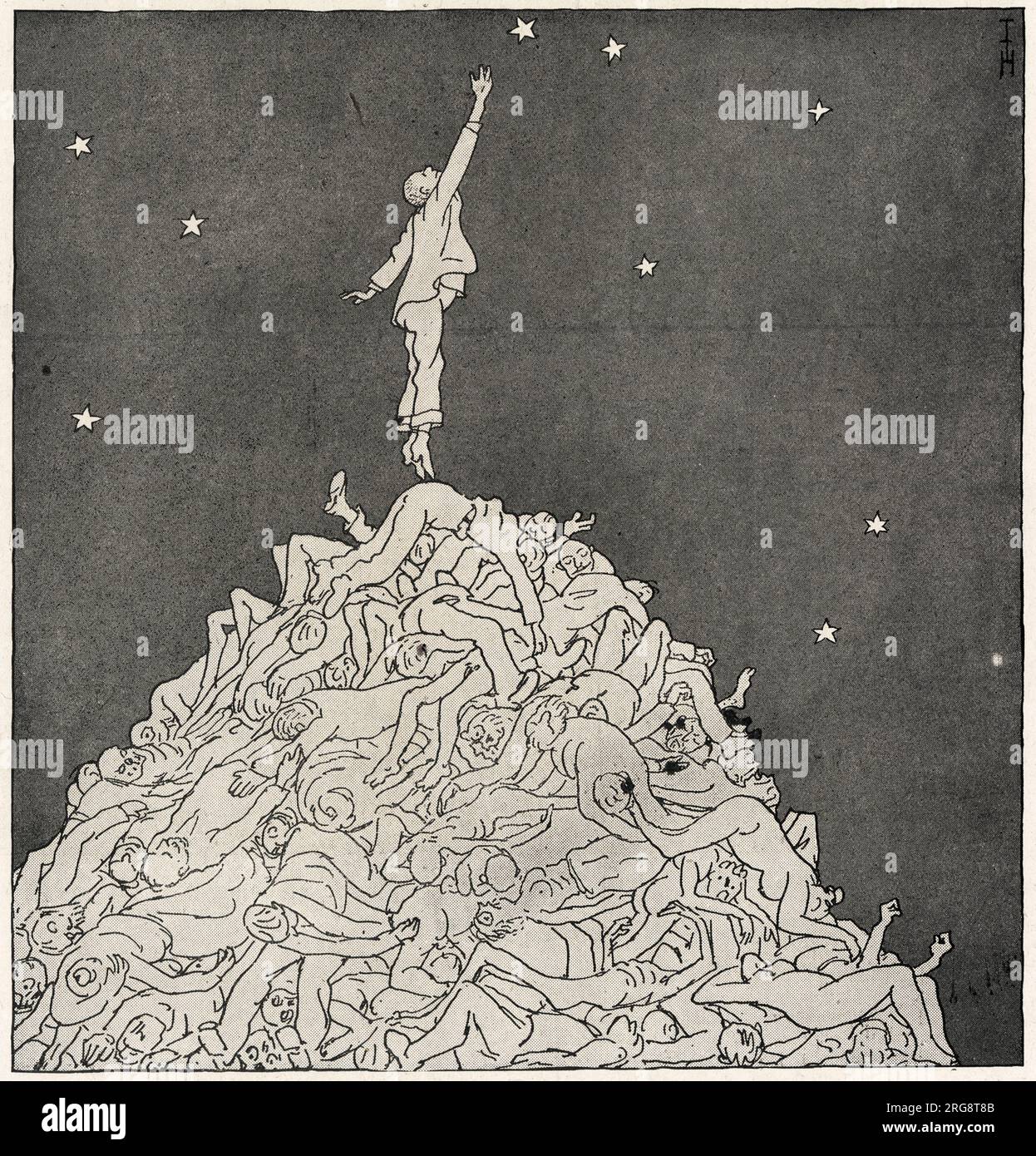 BELA KUN organises a communist revolution in Hungary the Germans