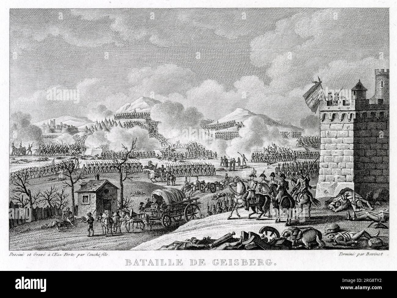 At the battle of GEISBERG, the French under Hoche defeat the Austrians