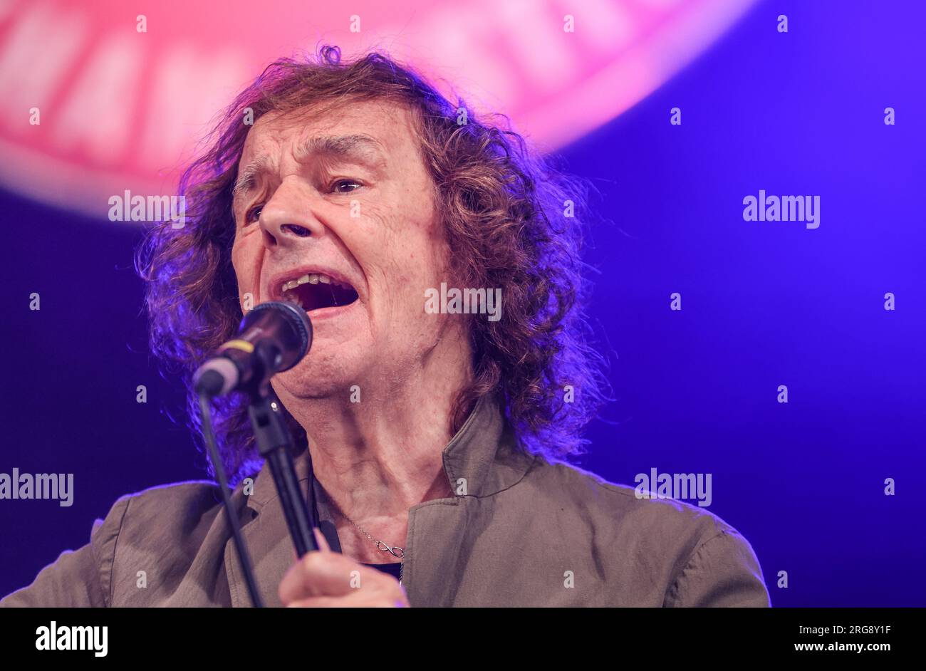 Colin Blunstone of the Band The Zombies during their performance at