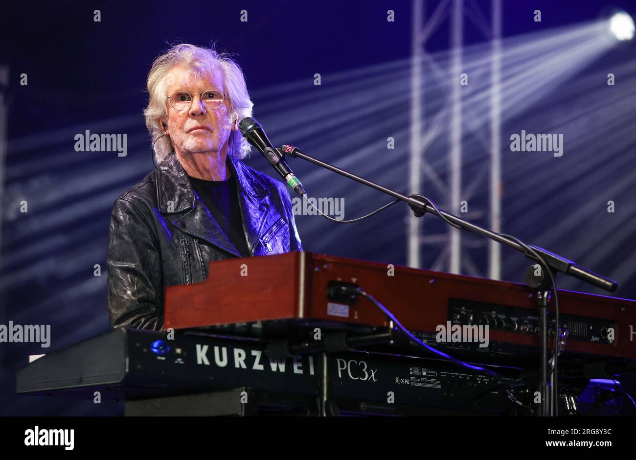 Rod Argent of the Band The Zombies during their performance at Wickham