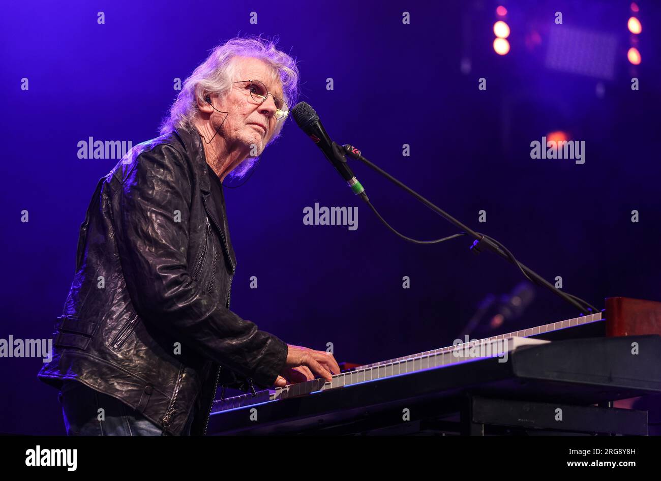 Rod Argent of the Band The Zombies during their performance at Wickham