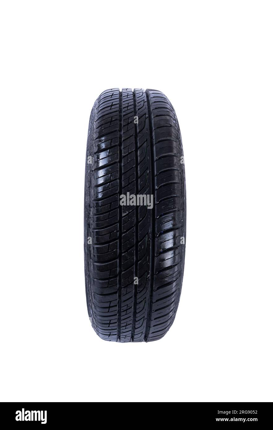 car wheel isolated on white background Stock Photo - Alamy