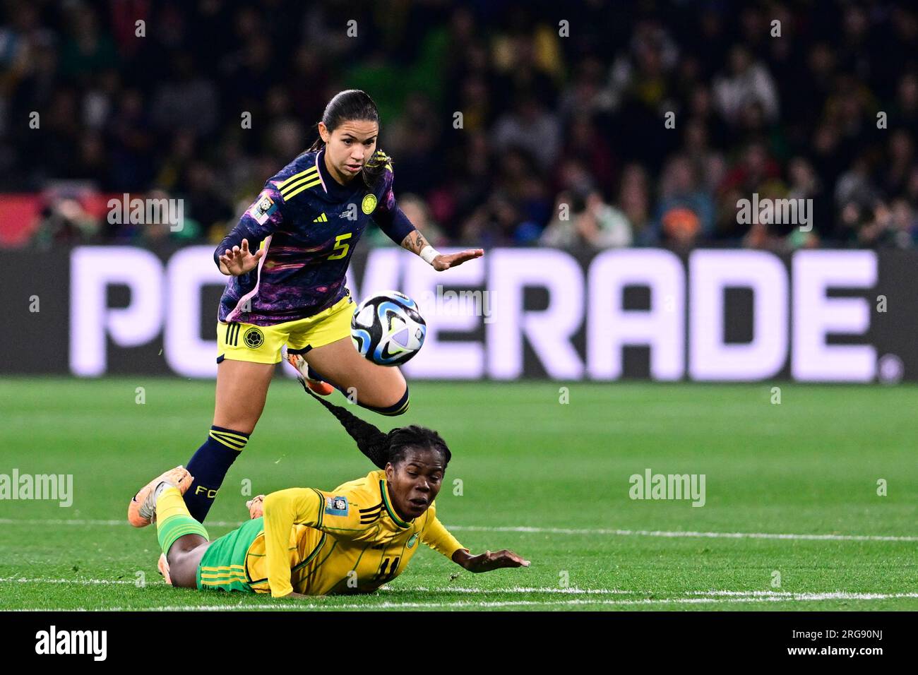 Melbourne, Australia. 08th Aug, 2023. August 8, 2023, Melbourne, VIC,  Australia: Melbourne, Australia, August 8th 2023: xxx during the 2023 FIFA  Womens World Cup Round of 16 football match between Colombia v