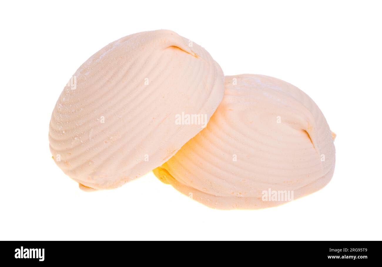 marshmallow isolated on white background Stock Photo - Alamy