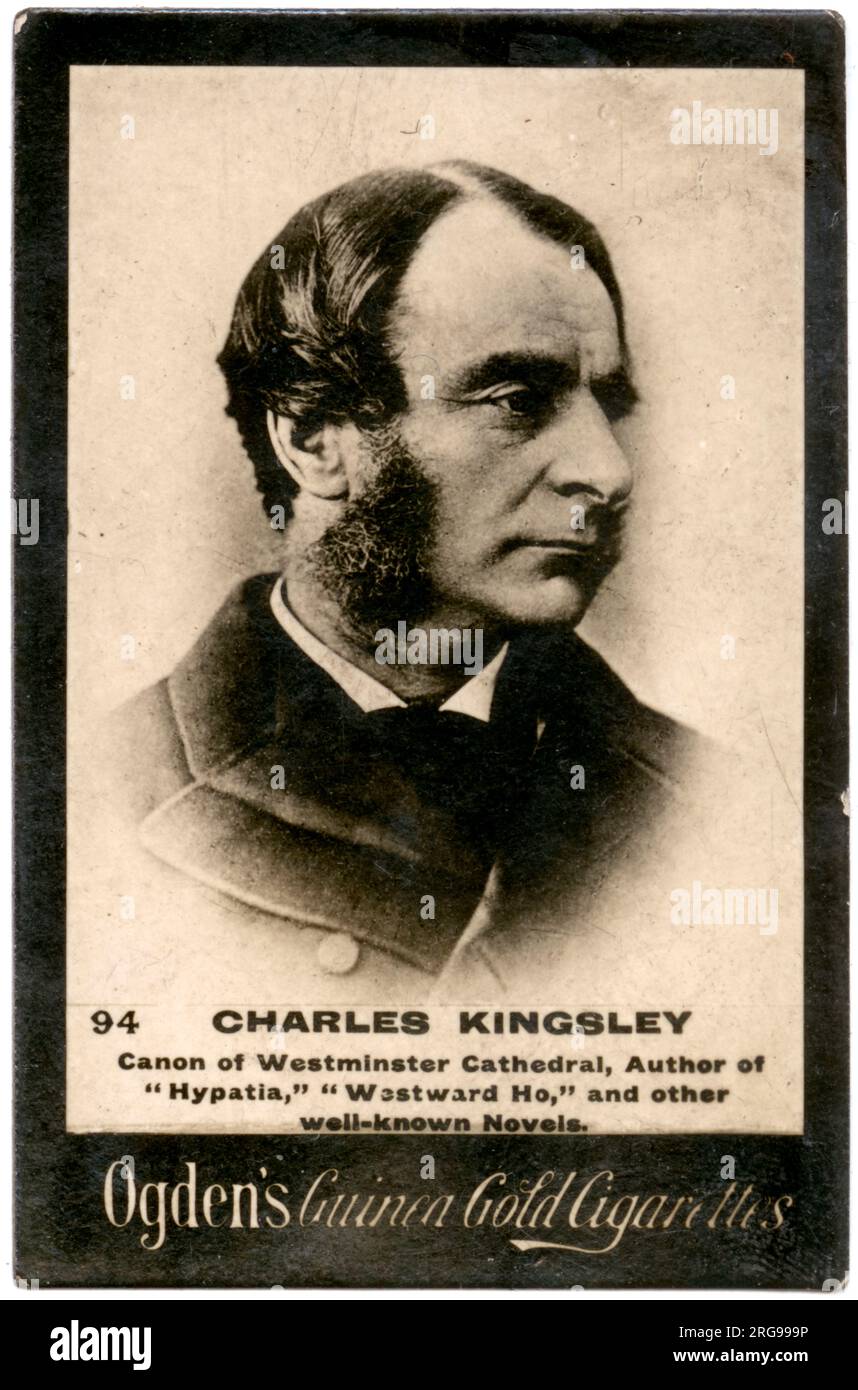 Charles Kingsley (1819-1875), Anglican priest, university professor, social reformer, historian and novelist. Stock Photo
