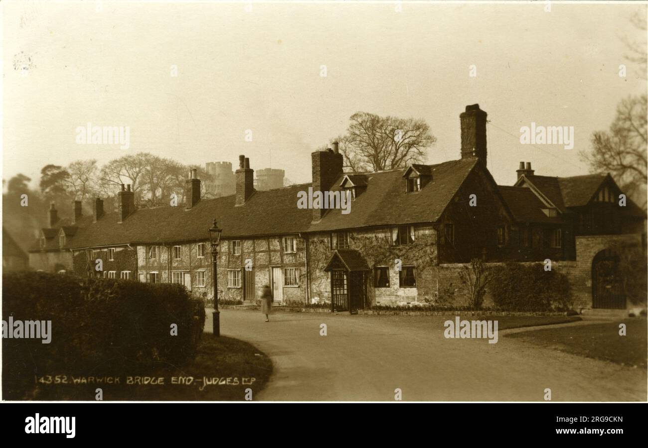 Bridge End, Warwick, Warwickshire, England Stock Photo Alamy