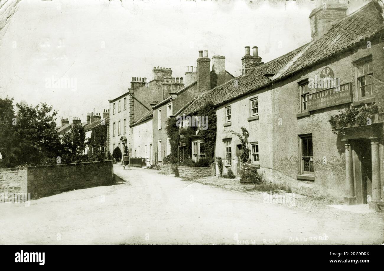 High Row, Gainford, Darlington, Durham, England Stock Photo Alamy