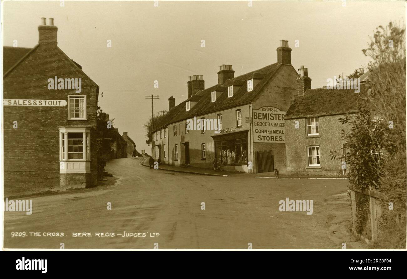 The Cross, Bere Regis, Bovington, Purbeck, Dorset, England Stock Photo
