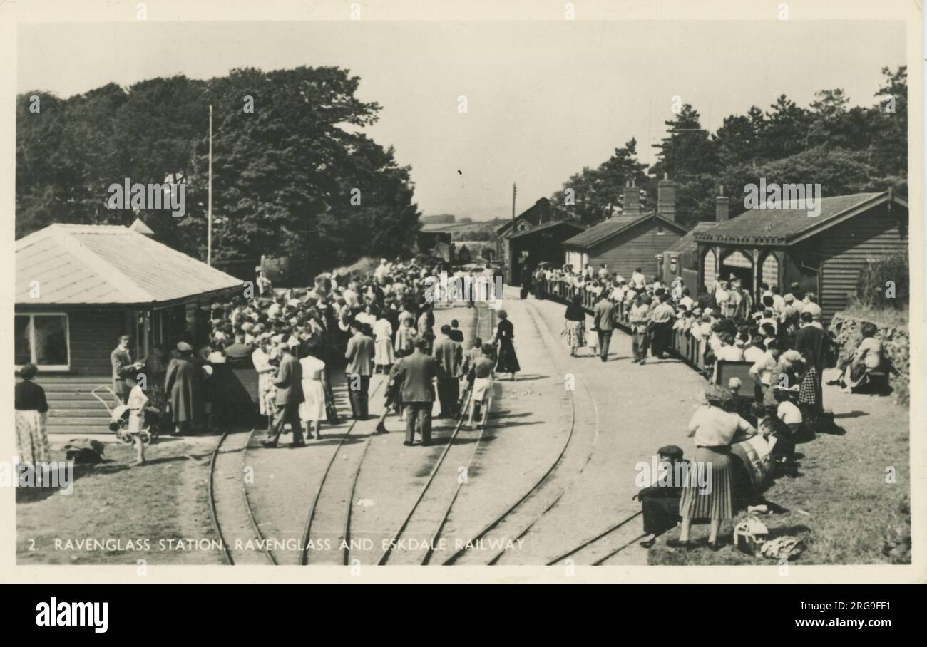 Ravenglass Station, Ravenglass & Eskdale Narrow Gauge Railway, Barrow