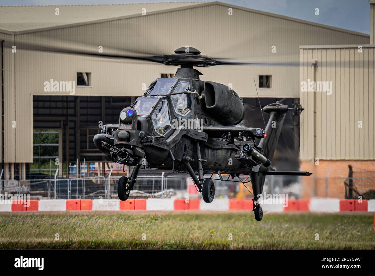 A129 Mangusta Helicopter Stock Photo Alamy