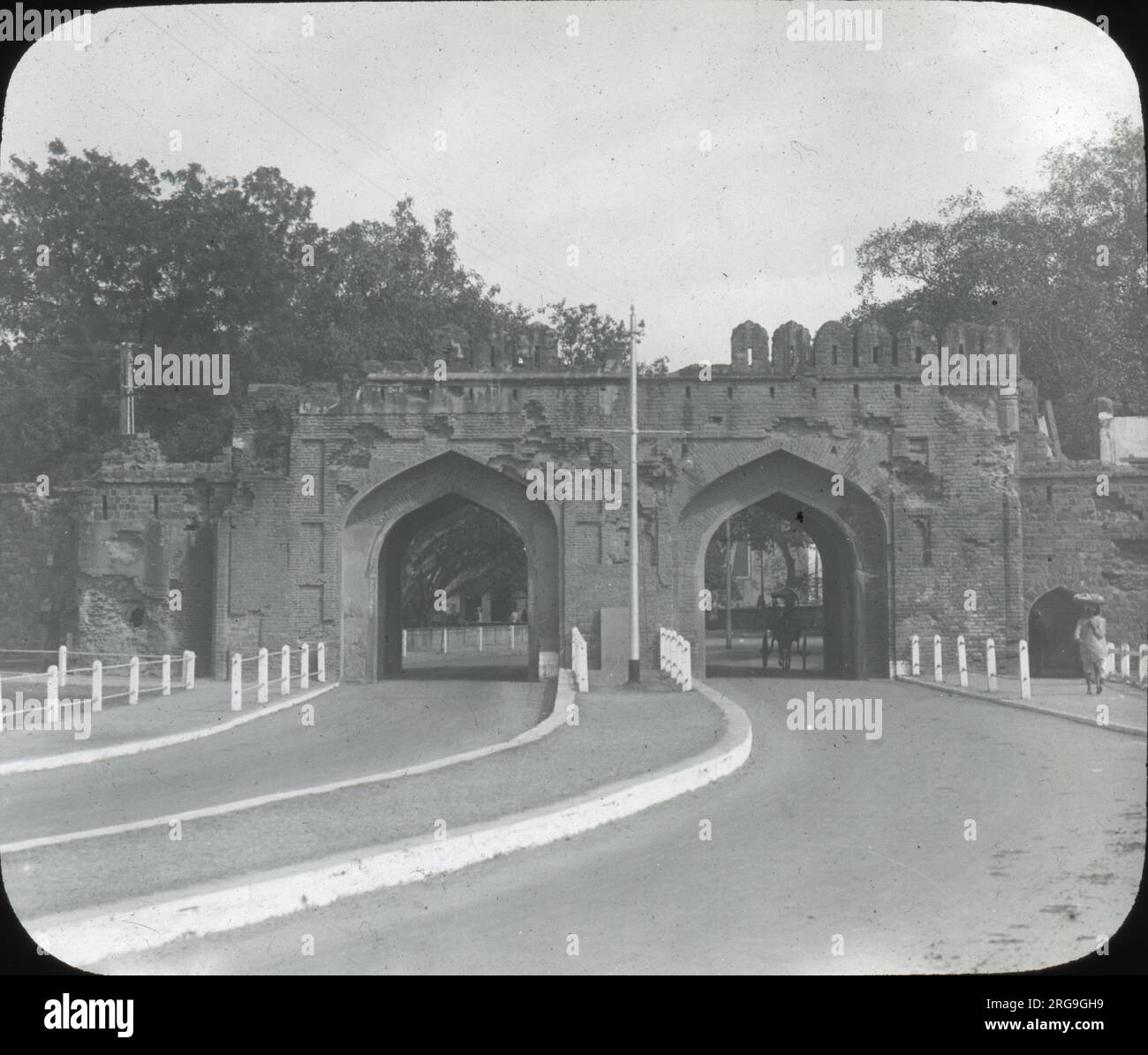 Kashmir Gate, Delhi Stock Photo