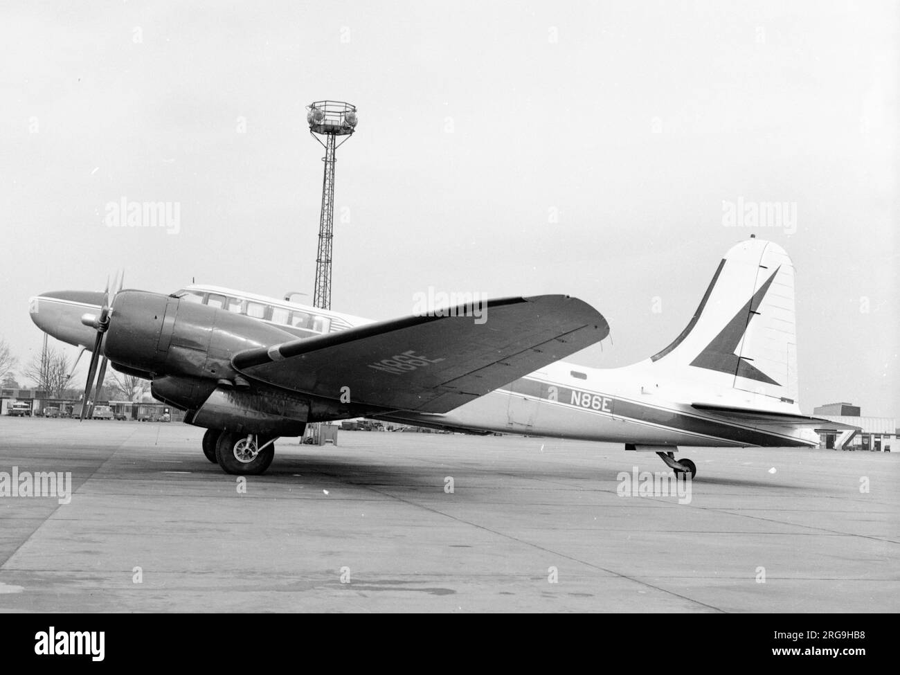 Douglas B23 N86E, executive transport conversion, owned by John W