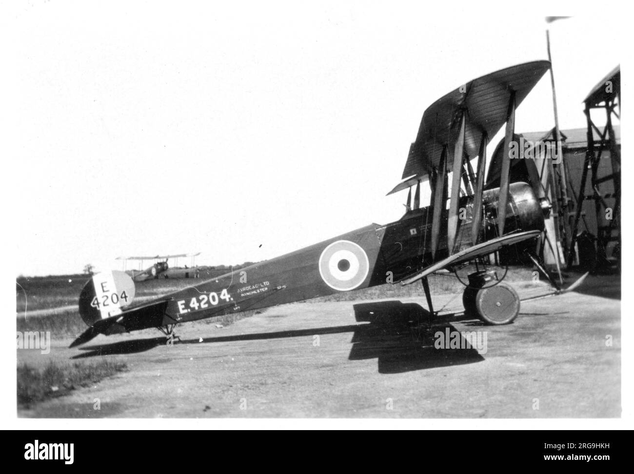 Fleet air Arm Avro 504K E4204 Stock Photo Alamy