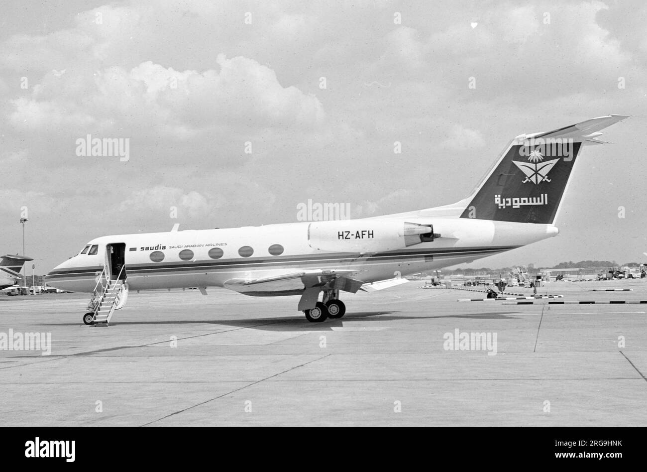 Saudia Grumman Gulfstream 2 HZAFH (Saudi Arabian Airlines) at London