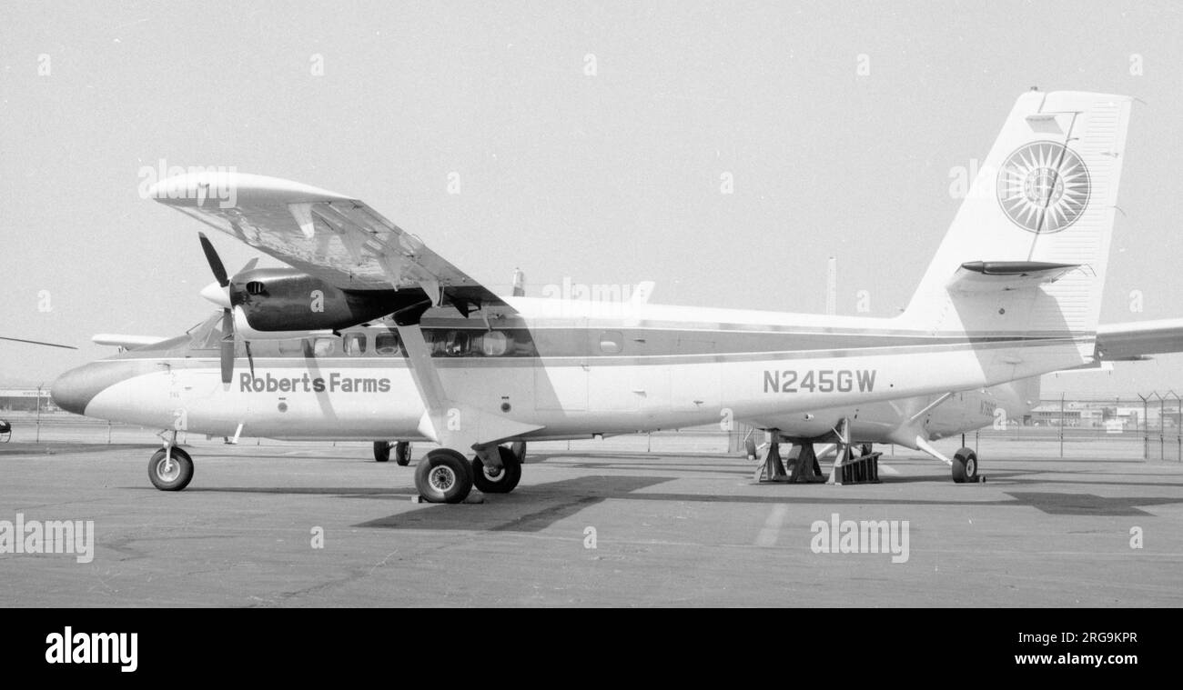 de Havilland Canada DHC-6-100 Twin Otter N245GW (msn 129) of Roberts