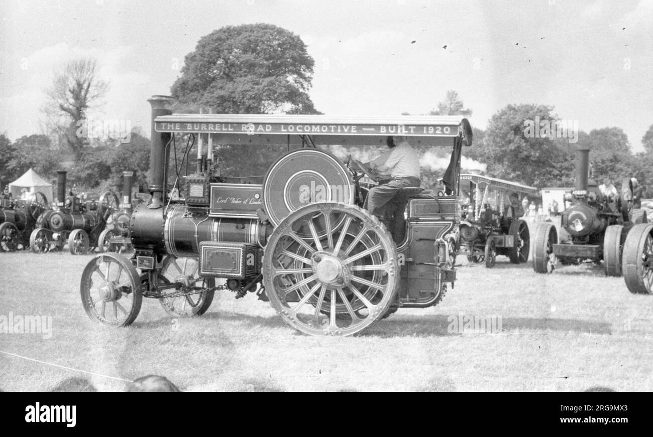 Burrell Road regn. YA 366, number 3824, 'Lord Fisher of