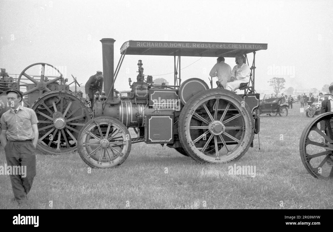 Unknown Foster Road Locomotive - Tractor, built by William Foster & Co. in Lincoln. Stock Photo