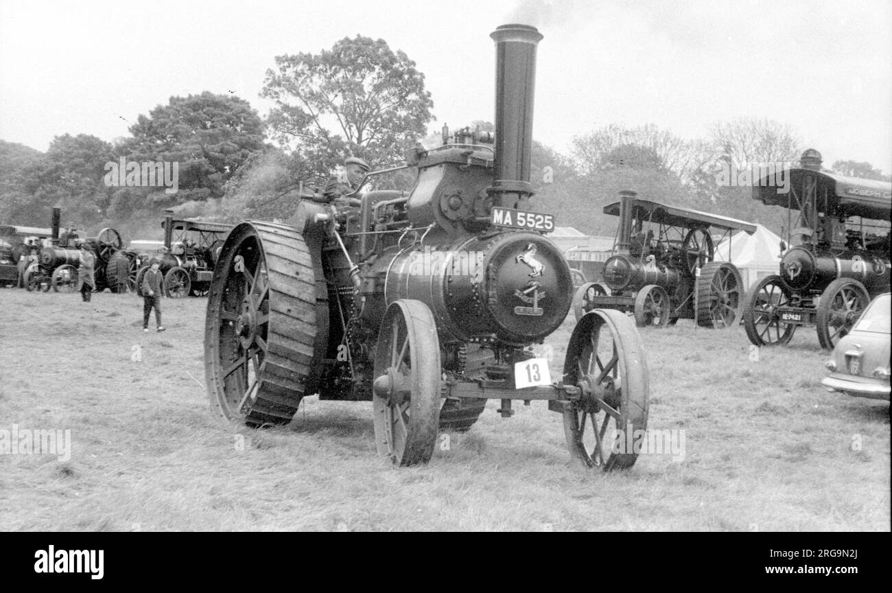 Aveling & Porter General Purpose Engine, regn. MA 5525, number: 4157, 'Elizabeth'. Built in 1898 by Aveling & Porter at Rochester, powered by a 6 Nhp compound steam engine. Stock Photo