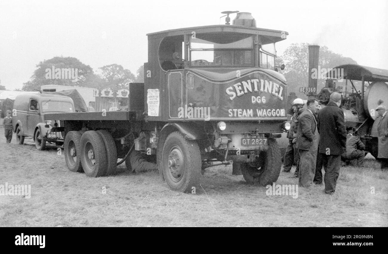 Sentinel DG6P Type Wagon, regn. GT 2827, number 8590, Pendle Lady. Built in 1931 by the Sentinel Waggon Works in Shrewsbury. Stock Photo