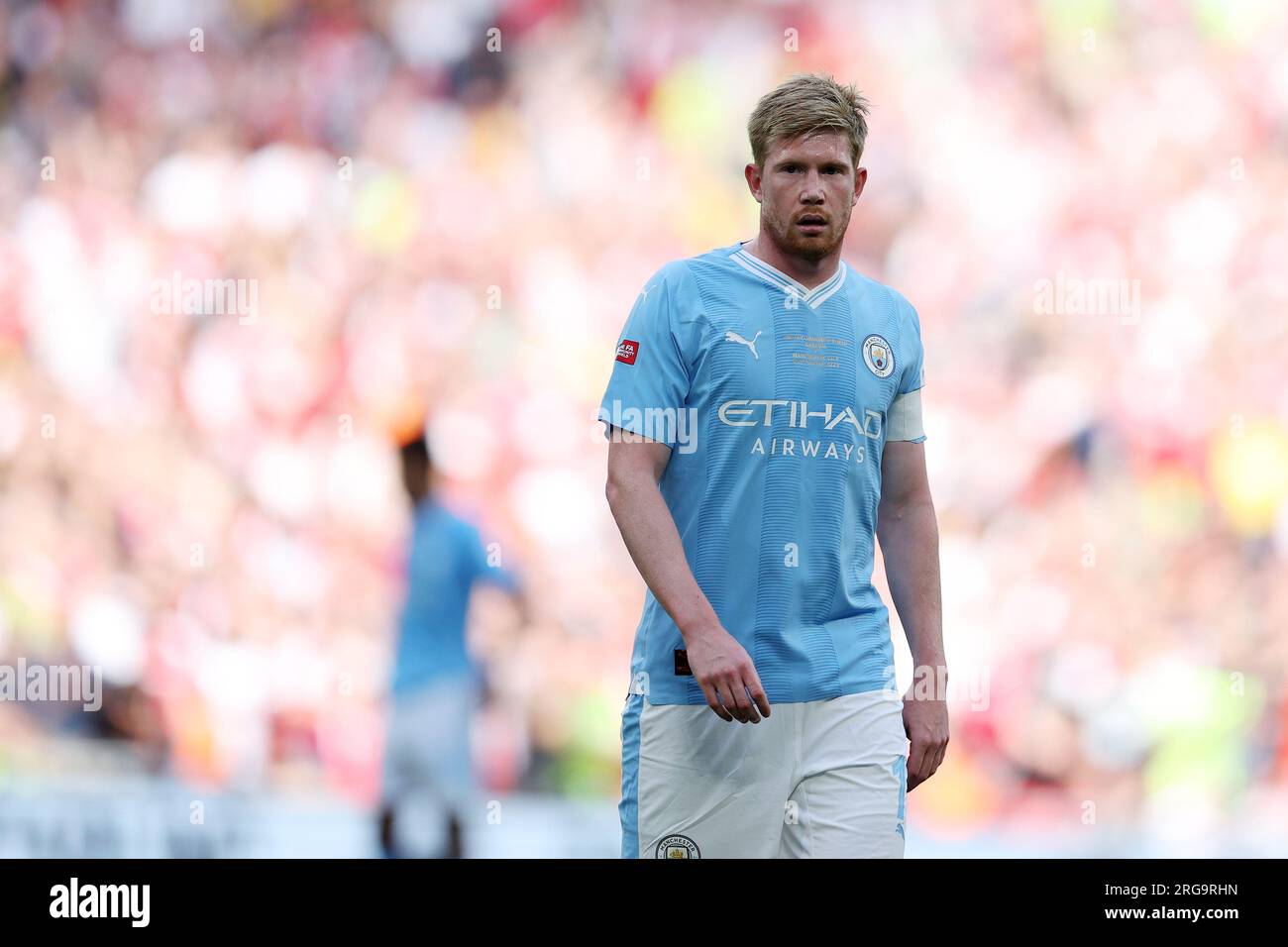 Manchester City's Kevin De Bruyne during the Carabao Cup Final at Wembley  Stadium, London. Picture date: Sunday April 25, 2021 Stock Photo - Alamy